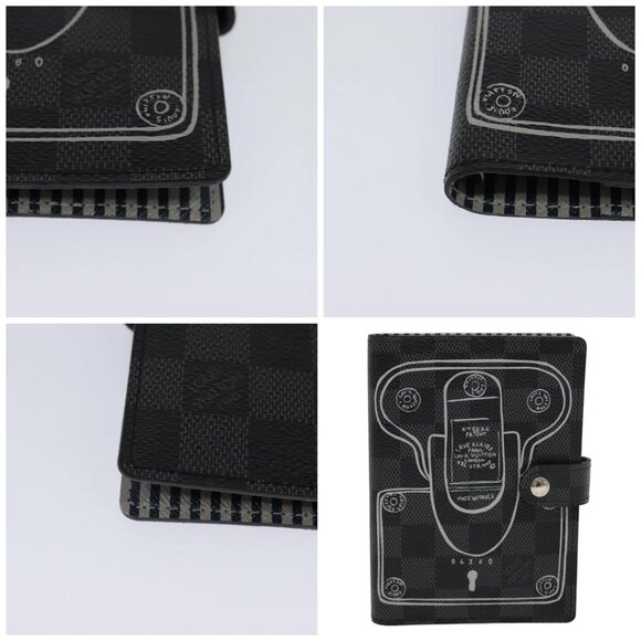 LOUIS VUITTON Damier Graphite Agenda PM Day Planner Cover - Picture 8 of 15